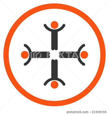Hands Up Men Icon 21430338
