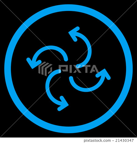 Cyclone Arrows Icon Cyclone Arrows Icon 21430347