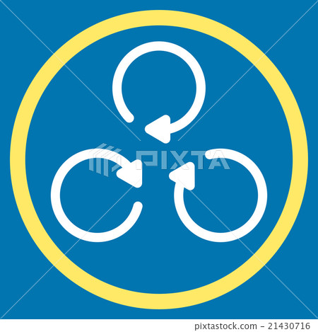 Rotation Rounded Icon - Stock Illustration [21430716] - PIXTA
