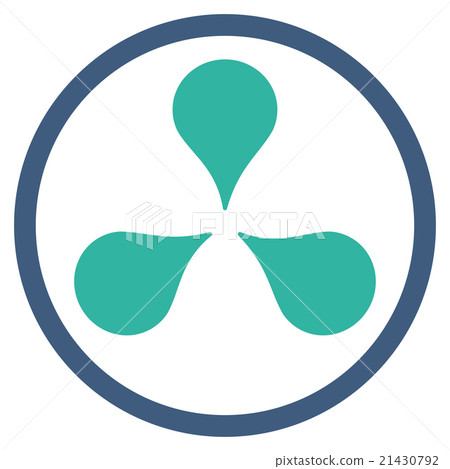 Map Markers Rounded Icon 21430792