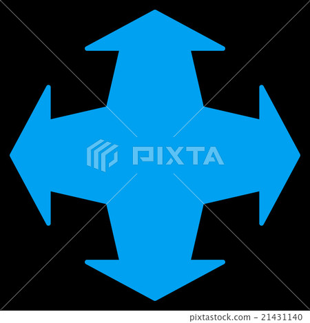 Directions Flat Icon 21431140