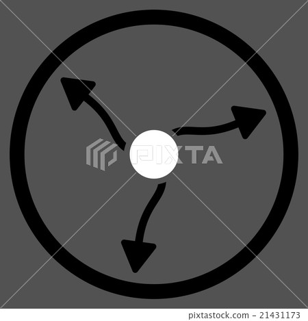 Curve Arrows Rounded Icon 21431173