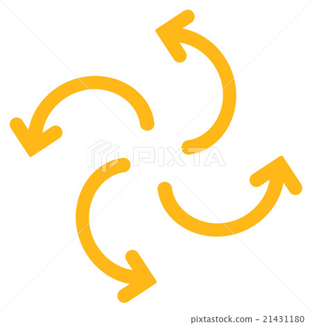 Cyclone Arrows Icon 21431180