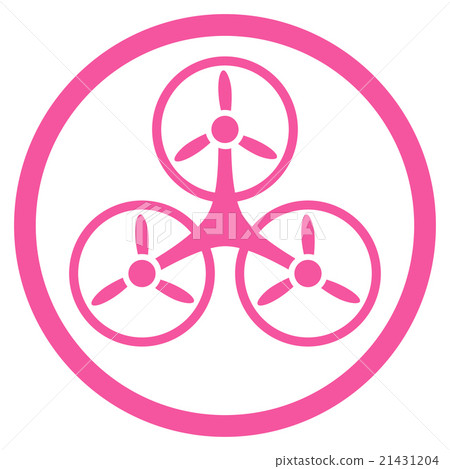 Tricopter Rounded Icon Tricopter Rounded Icon 21431204