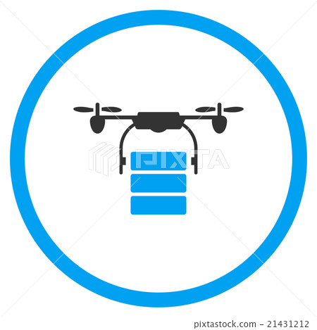 Cargo Drone Icon Cargo Drone Icon 21431212