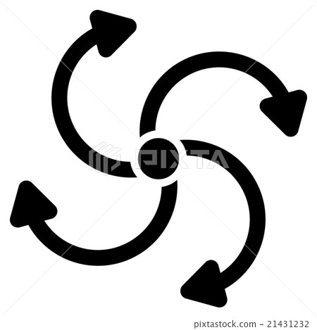 Fan Rotation Icon - Stock Illustration [21431232] - PIXTA