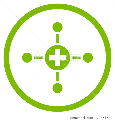 Medical Center Icon 21431320