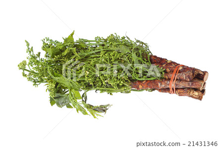 Vegetables boiled neem leaves plenty 21431346