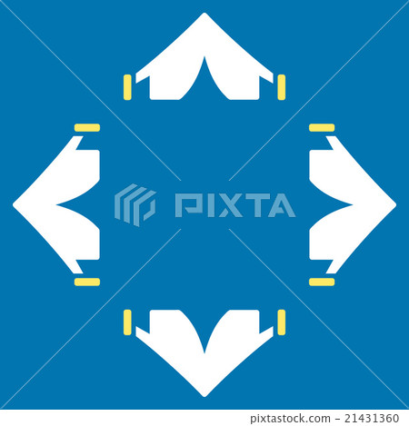 Tent Camp Icon 21431360