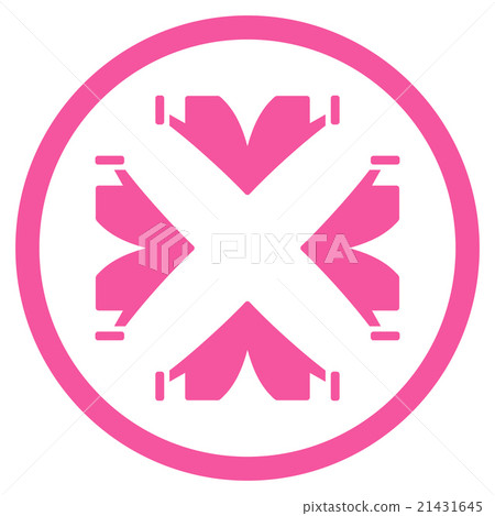 Tent Camp Icon 21431645