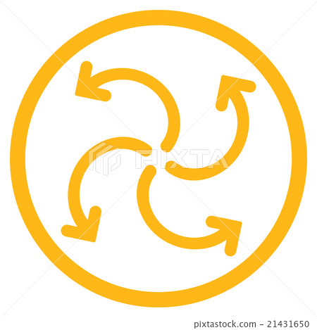 Turbine Rotation Icon Turbine Rotation Icon 21431650