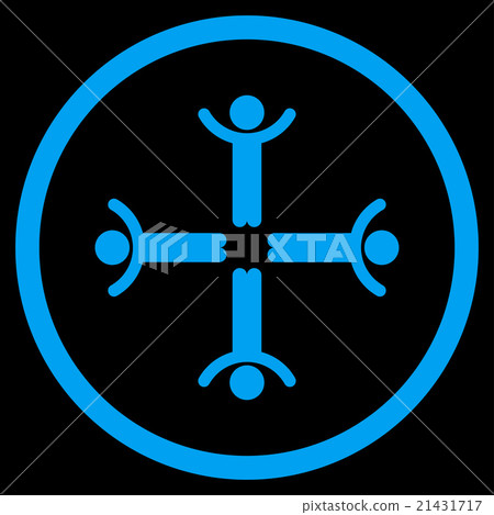 Hands Up Men Icon Hands Up Men Icon 21431717