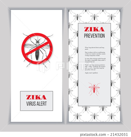 Zika virus graphic design elements. 21432031