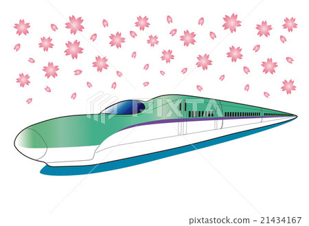 北海道新幹線和櫻花 北海道新幹線和櫻花 21434167