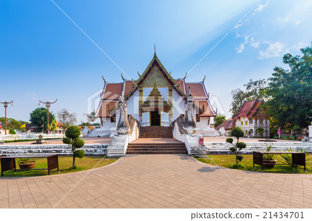 Wat Phumin is a unique thai traditional Temple Wat Phumin is a unique thai traditional Temple 21434701
