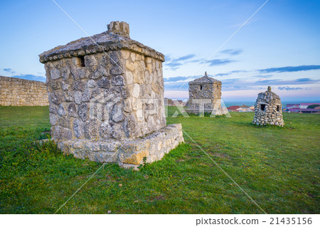 Ampudia Castle caves 21435156