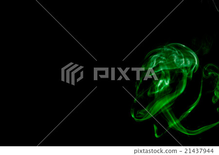 Smoke-shaped Monster,black background 21437944