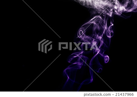 Smoke-shaped ghost,black background Smoke-shaped ghost,black background 21437966
