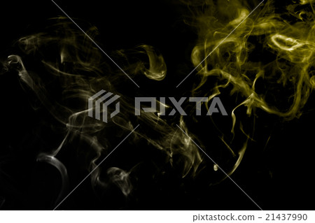 Smoke-shaped Monster,black background 21437990