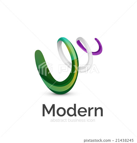 Vector ribbon logo Vector ribbon logo 21438245
