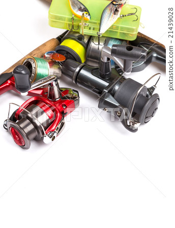 frame from different fishing tackles frame from different fishing tackles 21439028