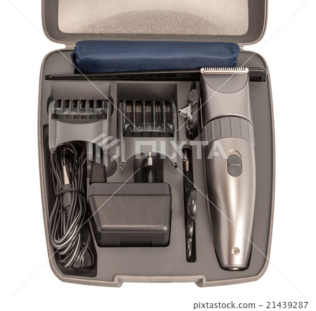 Electronic collection - closeup of hairclipper 21439287
