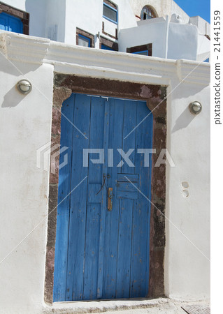 Entrance in Emporio, Santorini, Greece Entrance in Emporio, Santorini, Greece 21441559