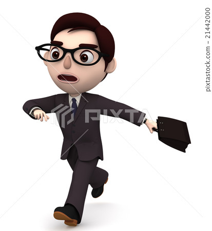 Businessman runs Businessman runs 21442000