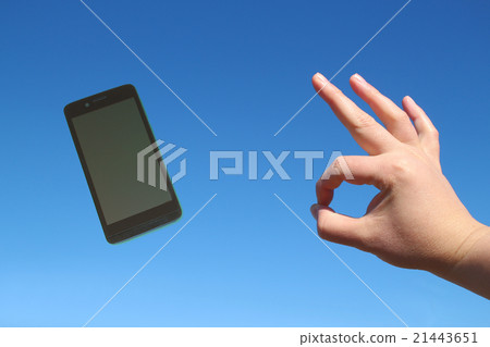 智能手機和好的標誌 智能手機和好的標誌 21443651