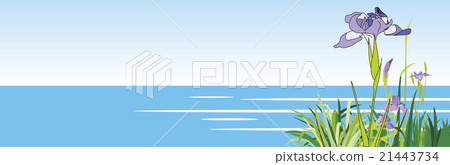 River side of iris 21443734