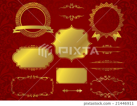 vector, vectors, decorative border 21446911