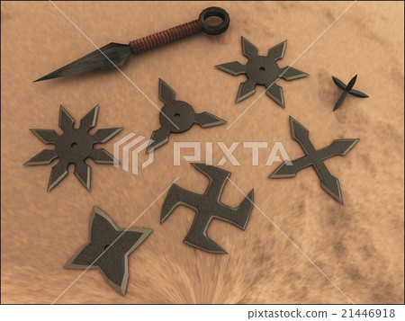 Shuriken set 21446918