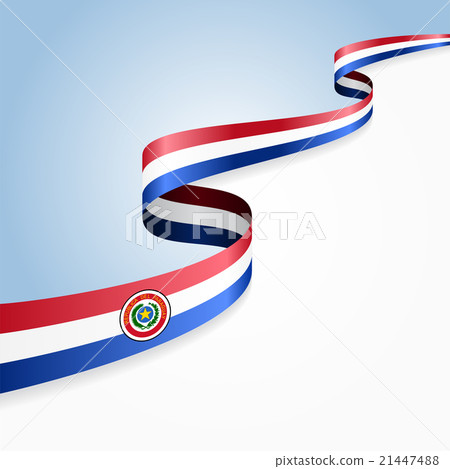 Paraguayan flag background. Vector illustration. Paraguayan flag background. Vector illustration. 21447488