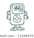 Cartoon Music player 21448439
