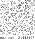 Funny Valentine Hearts  21448497