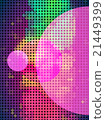 Abstract colorful dot pattern with disco light 21449399