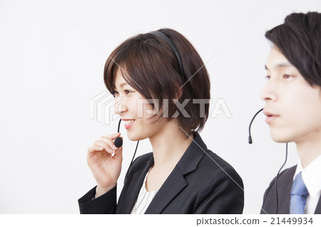 操作員男人和女人 21449934