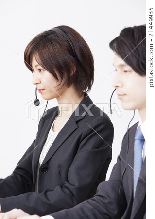 操作員男人和女人 操作員男人和女人 21449935