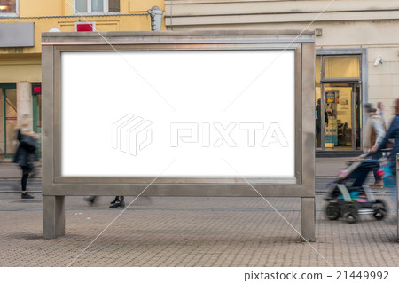 Blank billboard poster background - mock up Blank billboard poster background - mock up 21449992