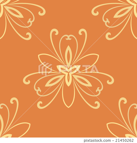 Floral Fine Seamless Vector Pattern Floral Fine Seamless Vector Pattern 21450262