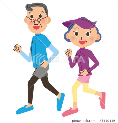 Running at a senior generation 21450446