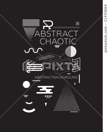 Chaotic Abstract Background Chaotic Abstract Background 21450664