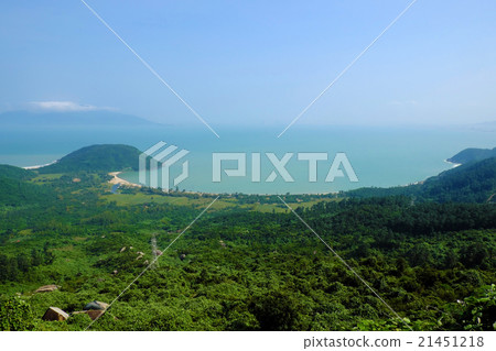 landscape, beach, Vietnam, seaside, eco, green 21451218