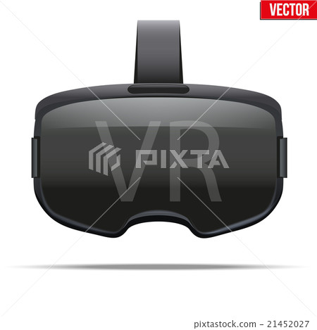 Original stereoscopic 3d VR headset - Stock Illustration [21452027] - PIXTA