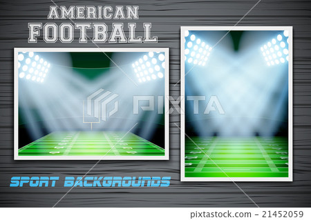 Set Backgrounds of US Football stadium 21452059
