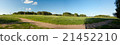 road twists on the green field 21452210