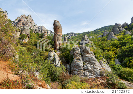"Ghost Valley", Demerdji mountain, Crimea, Russia. "Ghost Valley", Demerdji mountain, Crimea, Russia. 21452872