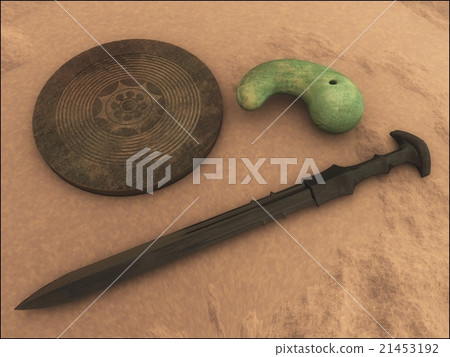 Three sacred treasures Three sacred treasures 21453192