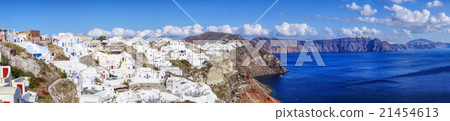 Oia village on Santorini island in Greece 21454613