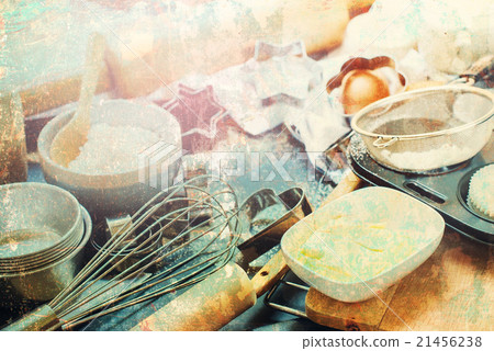 Preparation Baking Kitchen Table Ware Preparation Baking Kitchen Table Ware 21456238